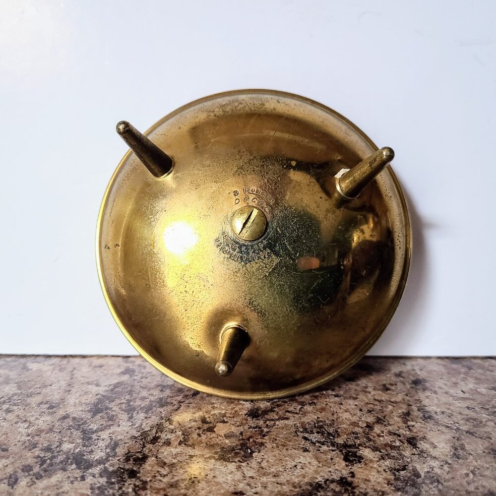 1955 Ronson 'Decor' UFO Table Lighter, Petrol Lighter, Made In USA, Works Great! - Picture 10 of 11